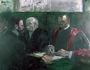 Doctor Prints: An exam at the Faculty of Medicine of Paris (Un ezamen a la faculte de medecine de Paris)