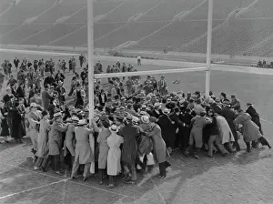 Editorial Prints: Excited Spectators
