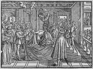 Decapitation Prints: Execution Scene of Mary Queen of the Scots
