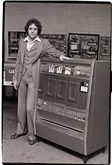 Salesperson Prints: Executive with Cigarette Machine