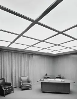 Huty26203 Prints: Executive Office Interior
