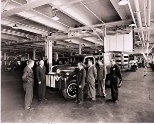 Buffalo Prints: Executives at the Buffalo Ford Plant