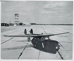 Dallas Prints: Experimental Automobile Type Airplane