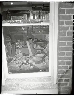 Tennessee Prints: Explosive Torn Office of Tennessee Sheriff