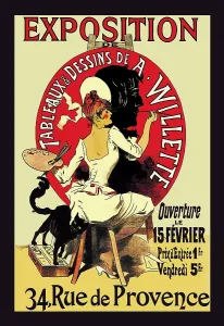 Dancers Prints: Exposition: Tableaux et Dessins de A. Willette