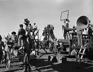 Cecil B Prints: Extensive Movie Set on Union Pacific