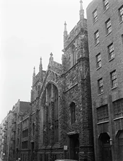 Baptist Prints: Exterior Of Abyssinian Baptist Church