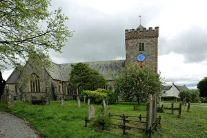 Dave Porter's UK, European and World Landscapes Gallery: Exterior of Chudleigh village Parish Church
