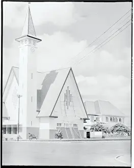 Jakarta Prints: Exterior of Church