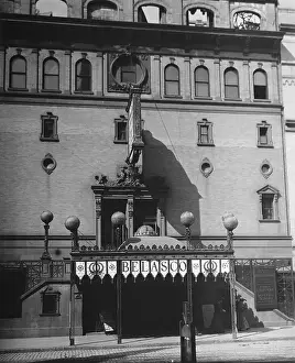 Exterior of Early Belasco Theater
