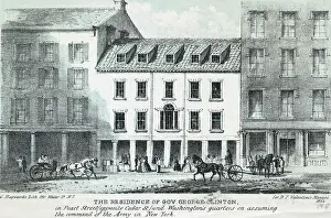 Dwelling Prints: Exterior of Gov. George Clinton's House