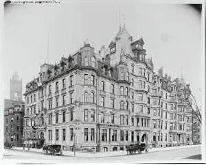 Lodgings Prints: Exterior of Grand Vendome Hotel