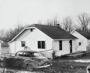 Grand Rapids Prints: Exterior of Home of Lonely Hearts Murder Victims