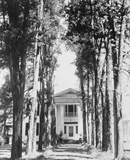 Oxford Prints: Exterior of House Belonging to Author William Faulkner