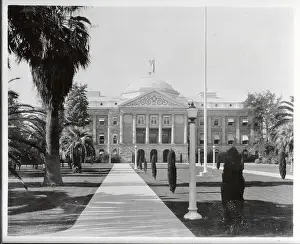 Phoenix Prints: Exterior and Lawn at Arizona State Capitol