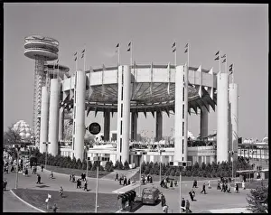 Exterior of New York State Pavillion