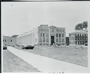 Exterior of Prison With Well Kept Lawns