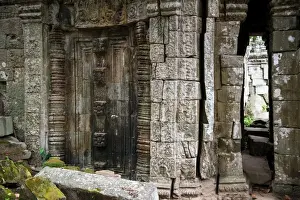 2012 Prints: Exterior at Ta Prohm Temple