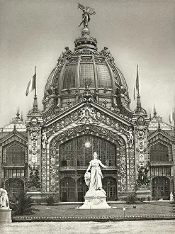 Exposition Prints: Exterior of Universal Exposition