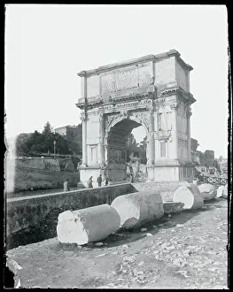 Exterior View of Arch Ruins