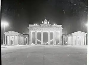 Exterior View of Brandenburg Gate Area