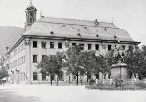Heidelberg Prints: Exterior View of Heidelberg University