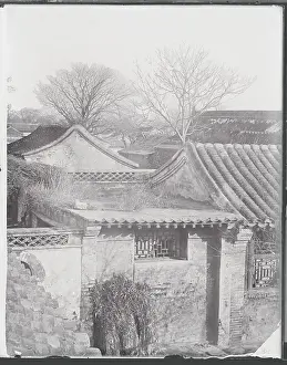 Beijing Prints: Exterior View of House in Peking