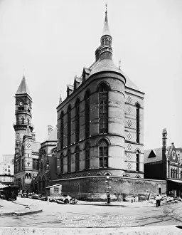 Rubble Prints: Exterior View of the Jefferson Market Courthouse and Jail
