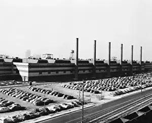 Foreground Prints: Exterior View Of Largest Steel Foundry