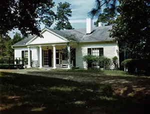 Warm Springs Prints: Exterior View of the Little White House
