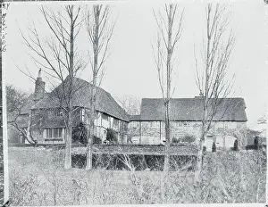 Rustic Prints: Exterior View of Long Barn