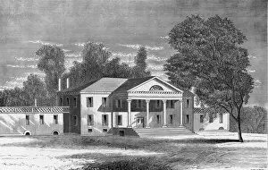 Virginia Us State Prints: Exterior View Of Montpilier