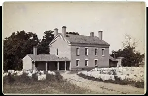 Exterior View Of Mormon Endowment House