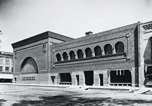 Town Scene Prints: Exterior View of the National Farmers Bank by Louis Sullivan