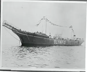 San Pedro Prints: Exterior View of the Olympic II