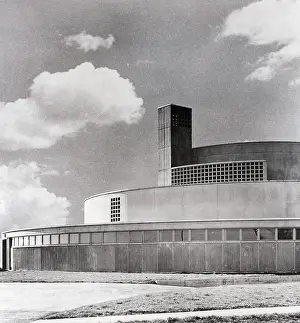 Global Prints: Exterior View Of Reactor Building