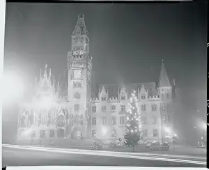 Saarbrucken Prints: Exterior View of Saarbruecken City Hall