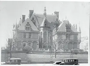 Exterior View of the Schwab Chateau