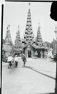 Exterior View of a Shrine at the Gold Temple