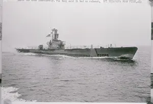 Exterior View of the USS Spikefish Submarine
