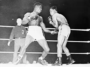 Ezzard Charles and Sam Baroudi