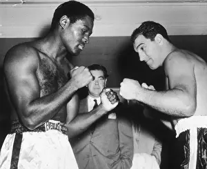 Prints of 17th September 1954 In the Ring: The Art of Boxing: Ezzard And Rocky