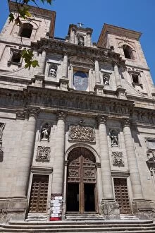 Images Dated 29th July 2015: FaAzade of the Church of San Ildefonso, Toledo, Spain
