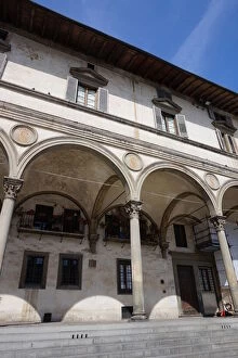 Images Dated 27th September 2015: FaAzade of the Loggiato della Confraternita dei Servi di Maria, Florence, Italy