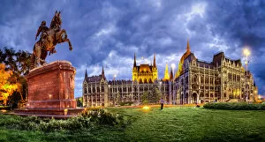 Images Dated 2nd August 2012: Facade of the Hungarian House of Parliament in Budapest