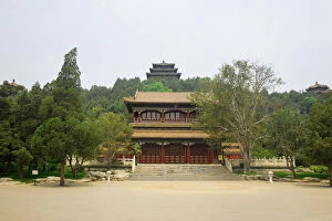 Forbidden City Gallery: Facade of a palace, Forbidden City, Beijing, China