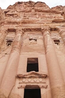 Images Dated 2nd March 2016: The facade of the Urn Tomb, Petra, Jordan