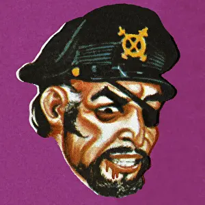 Pirate Prints: Face of a Pirate