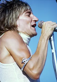 The Faces in Concert at the University of California at Santa Barbara Campus Stadium
