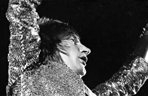 Rod Stewart Prints: Faces At The Hollywood Bowl